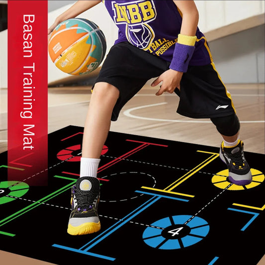 Basketball Dribble Training Mat – Non-Slip Step Pad