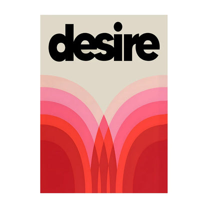 Bold Typography Wall Art Poster – Modern Minimalist Print