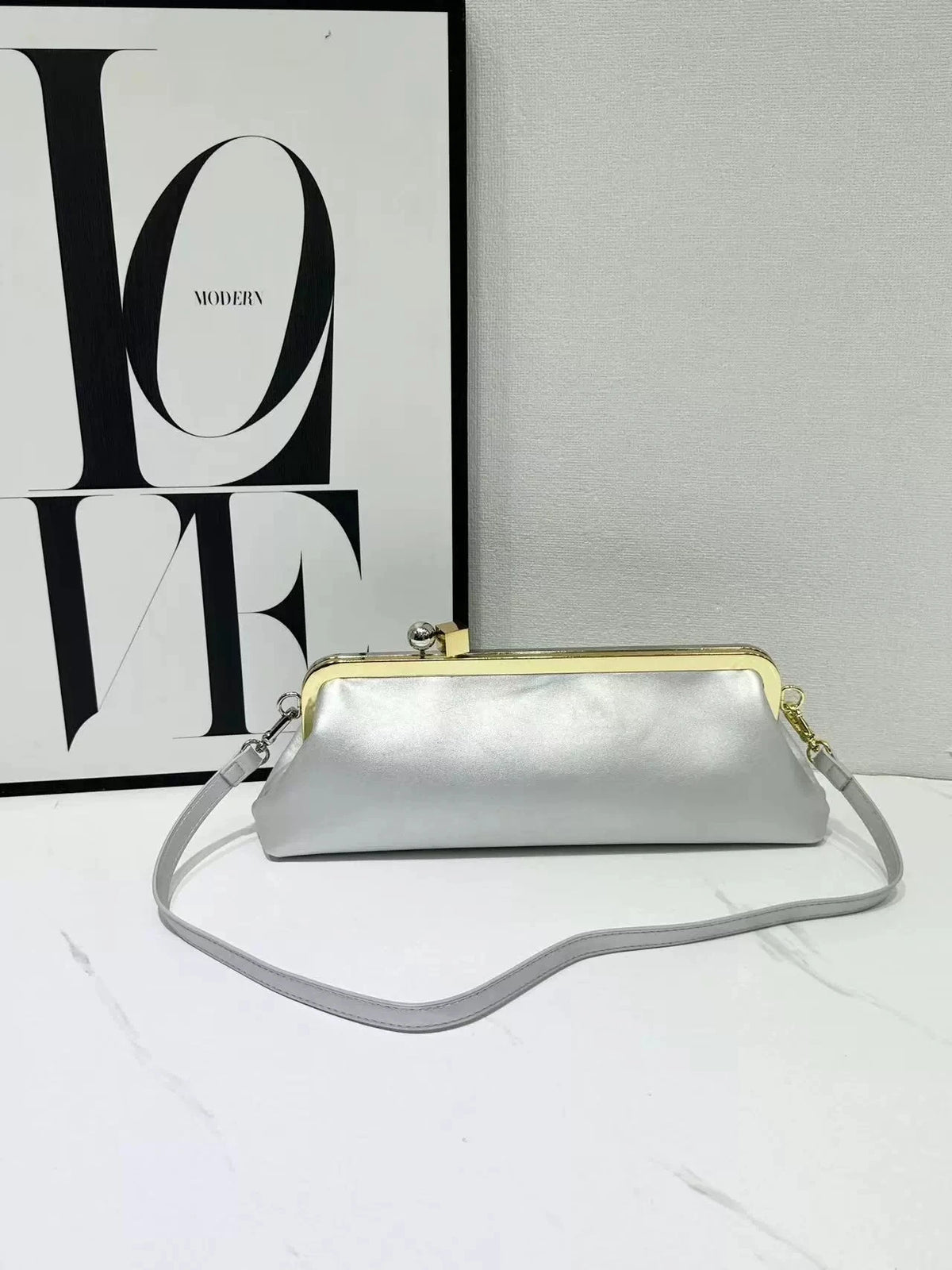 Luxury Clutch Crossbody Bag for Women – Designer Evening Handbag