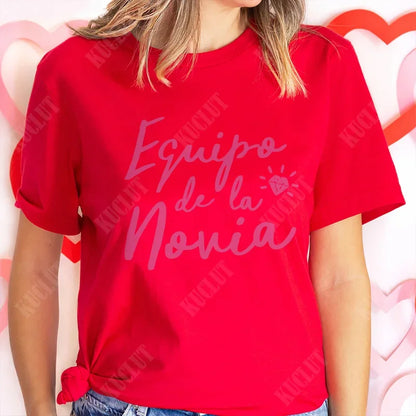 Bachelorette Party T-Shirt – Bride Squad Hen Party Tee