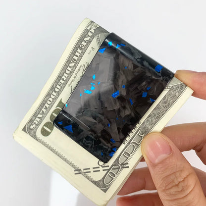 Forged Carbon Fiber Money Clip & Slim Card Holder
