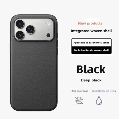 MagSafe Woven Fabric iPhone Case – iPhone 13 to 17 Series, Shockproof