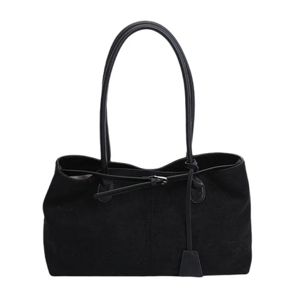 New Winter Solid Color Pu Leather Handbag Designer Shoulder Bags