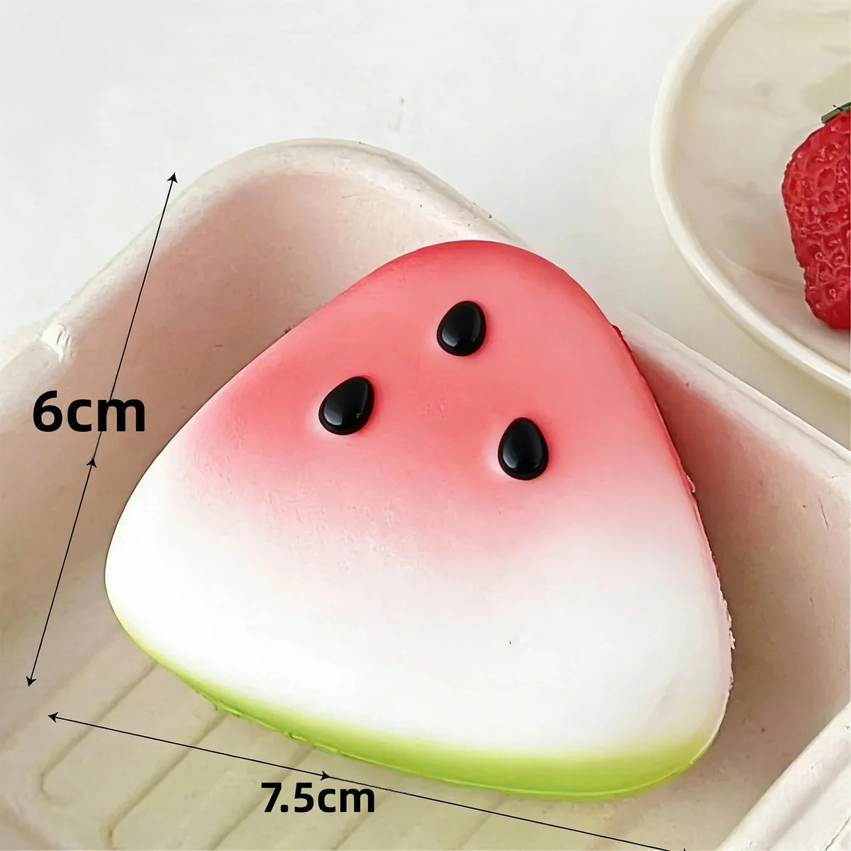 Watermelon Squishy Fidget Toy Stress Relief