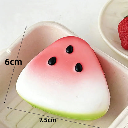 Watermelon Squishy Fidget Toy Stress Relief