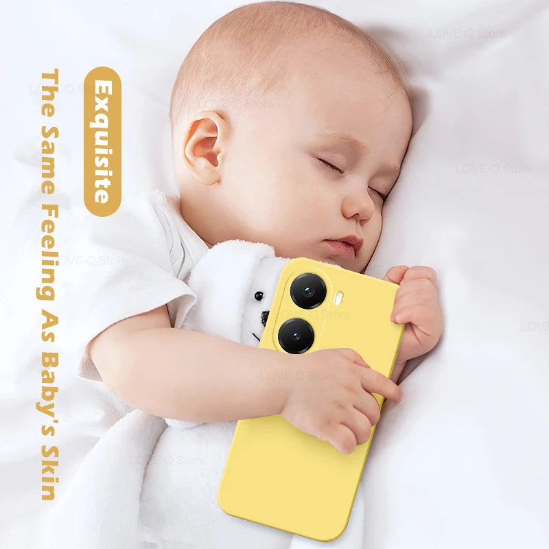 Poco X7 / X7 Pro Case – Liquid Silicone Shockproof Cover