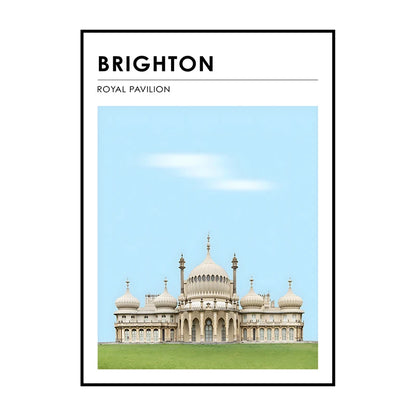 Famous City Architecture Wall Art Poster – Canvas Print for Living Room