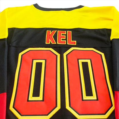 All That Kel #00 Ice Hockey Jersey – Embroidered Fan Sportswear