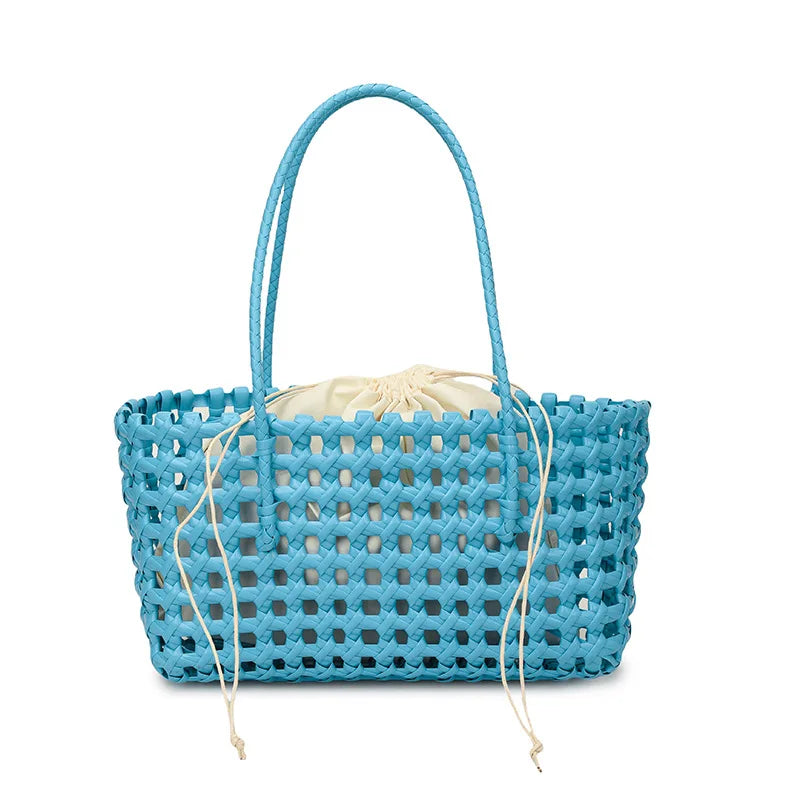 Vegetable Basket Women Straw Bags