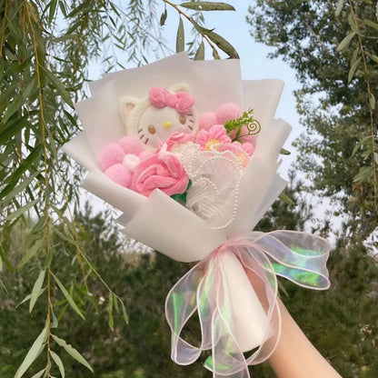 Sanrio Plush Flower Bouquet Gift