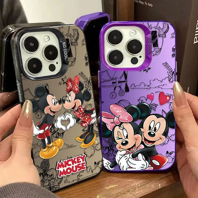 Mickey & Minnie Mouse Phone Case – iPhone 11 to 17 Series