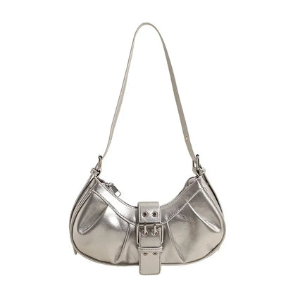 Retro Burgundy Underarm Shoulder Bags
