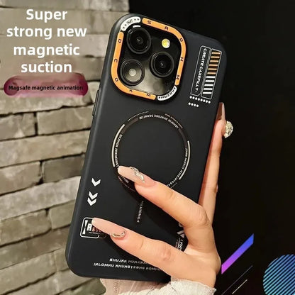 Matte MagSafe iPhone Case with Metal Lens Frame