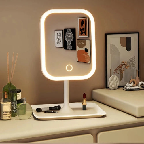 Touch Control LED Vanity Makeup Mirror