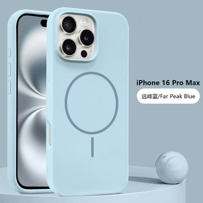 Liquid Silicone MagSafe iPhone Case – Magnetic Wireless Cover