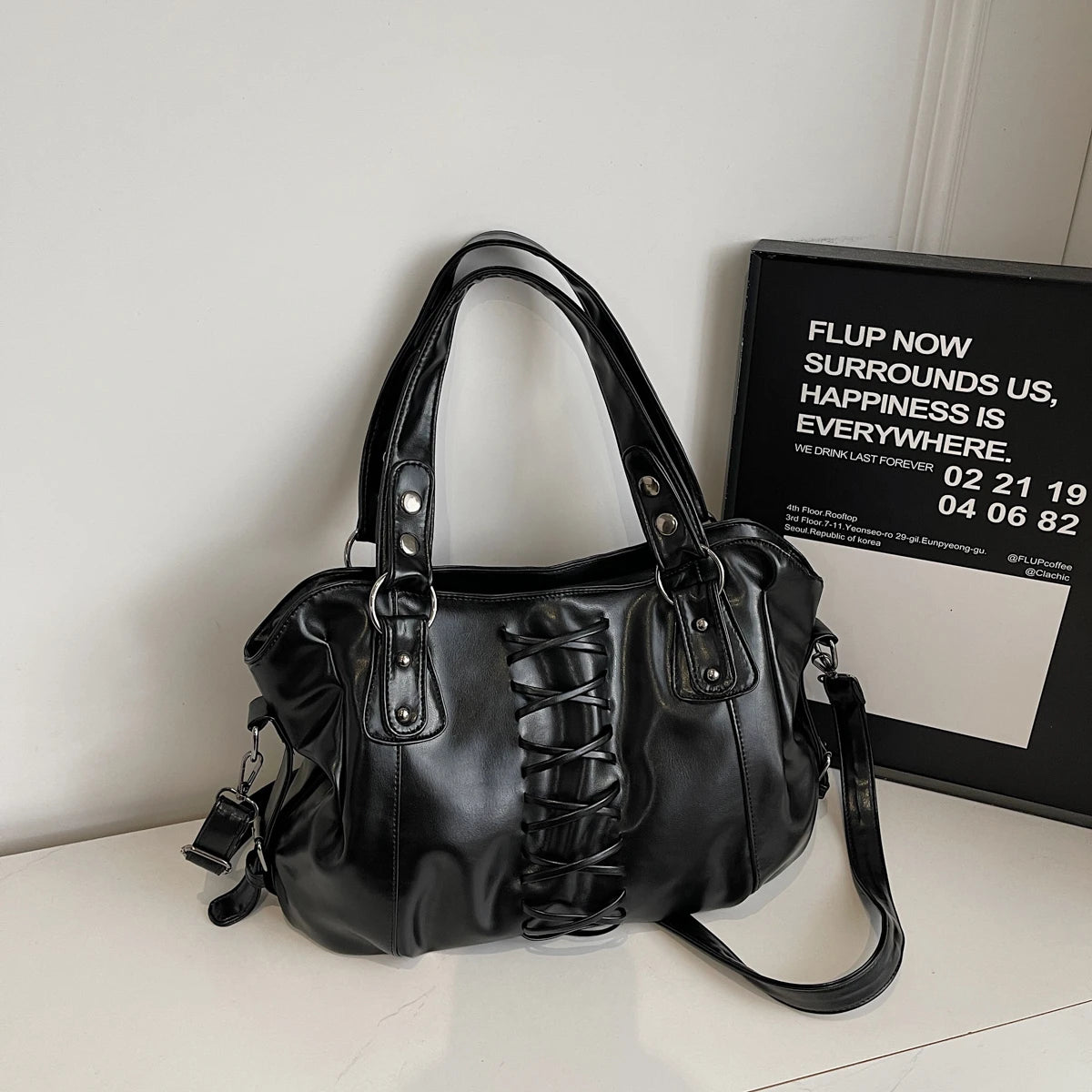Leftside Vintage Brown Leather Shoulder Bag Women Retro Crossbody Purse Female Handbags Purses Chic