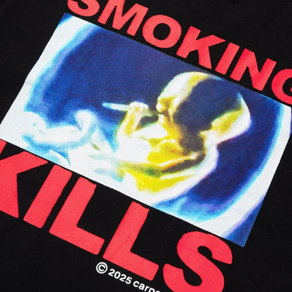No Smoking Graphic T-Shirt – Y2K Retro Streetwear Tee