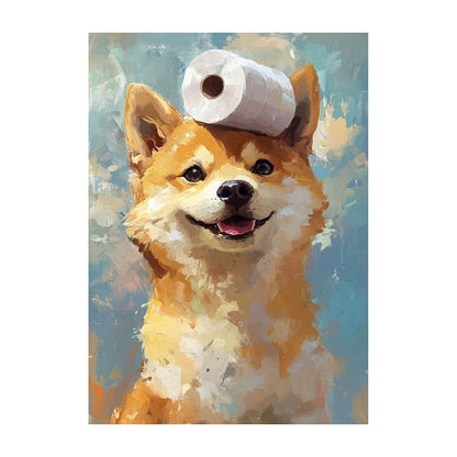 Watercolor Animal Wall Art Poster – Highland Cow, Fox, Cat & More