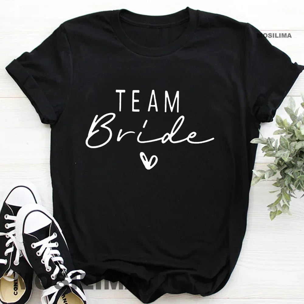 Bride Bachelorette Party T-Shirt – Cotton Hen Party Tee