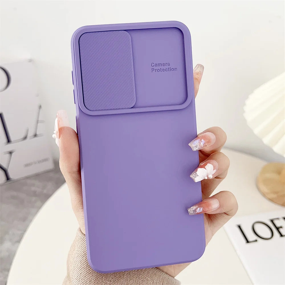 Slide Camera Protection Case for Samsung Galaxy – S26, S25, S24, S23, S22, S21, A Series