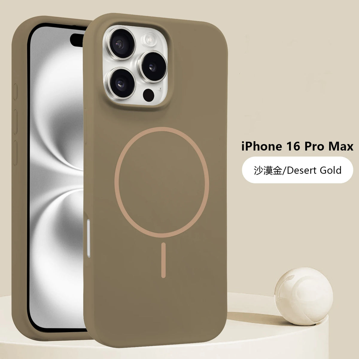 Liquid Silicone MagSafe iPhone Case – Magnetic Wireless Cover