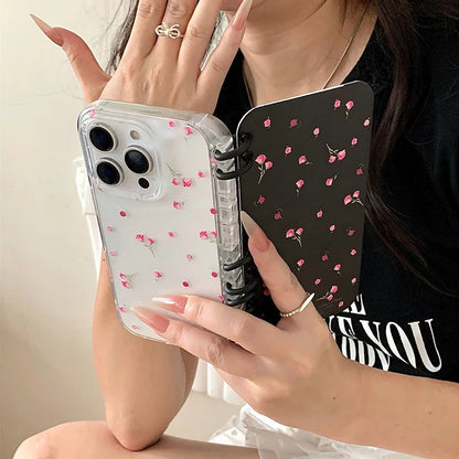 Floral Flip Notebook Samsung Case – Galaxy S & A Series