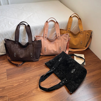 High-capacity Design PU Leather Crossbody Bags