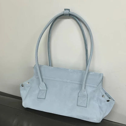 Vintage Studded Shoulder Handbag