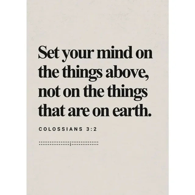 Bible Scripture Canvas Wall Art – Christian Quote Poster for Home Decor