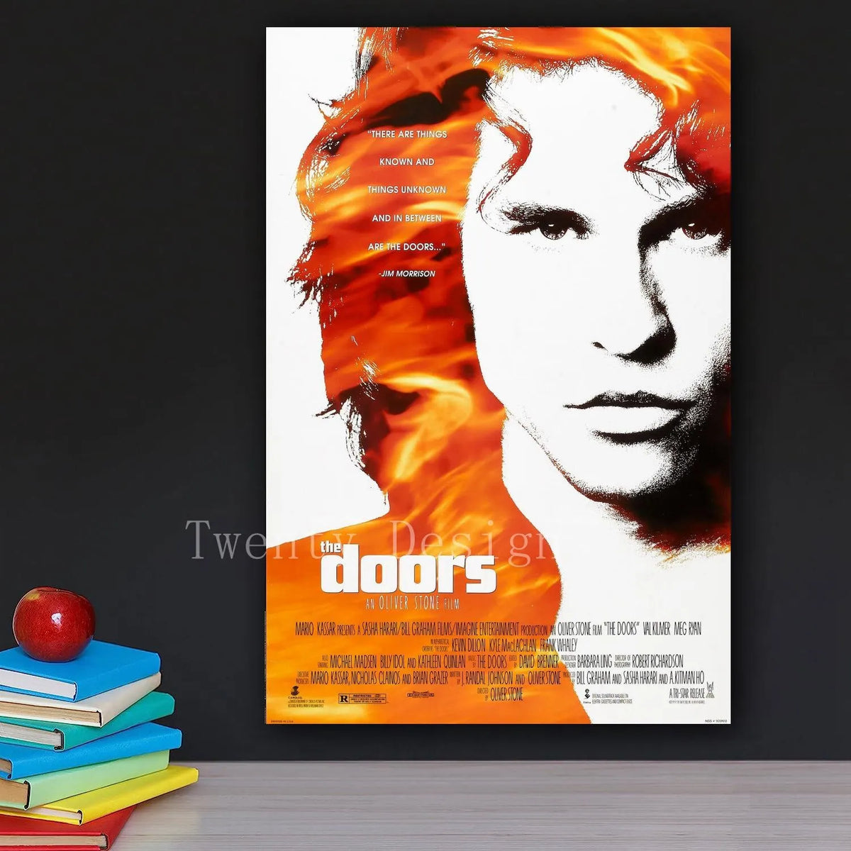 The Doors Vintage Concert Poster – Retro Rock Music Wall Art