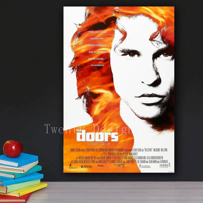The Doors Vintage Concert Poster – Retro Rock Music Wall Art