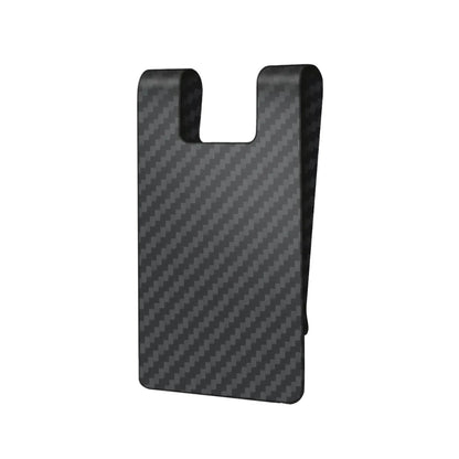 Carbon Fiber RFID Money Clip Wallet – Slim Card Holder for Men