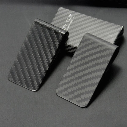 Carbon Fiber Money Clip Wallet – Slim 3K Twill Card Holder for Men
