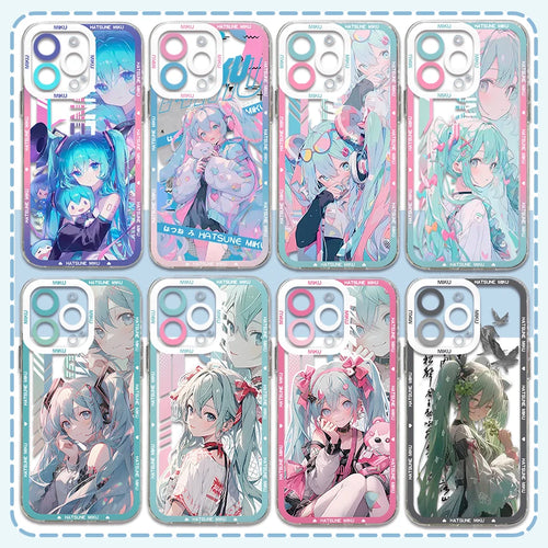 Hatsune Miku iPhone Case – Anime Phone Cover for iPhone 11–17