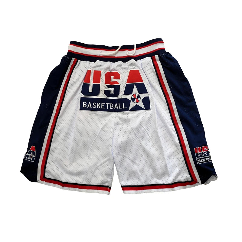 USA Basketball Shorts – 1992 Dream Team Retro Style