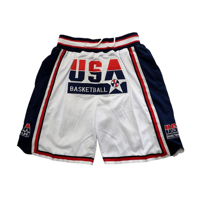 USA Basketball Shorts – 1992 Dream Team Retro Style