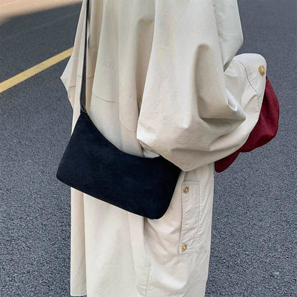Small Crossbody Hobo Bag – Women's PU Leather Shoulder Purse
