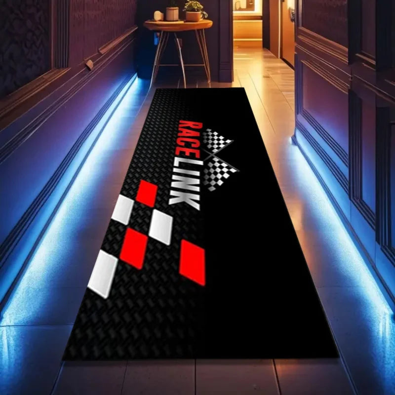 Garage Floor Mat – Non-Slip Motorcycle Parking Rug, Dirt Resistant