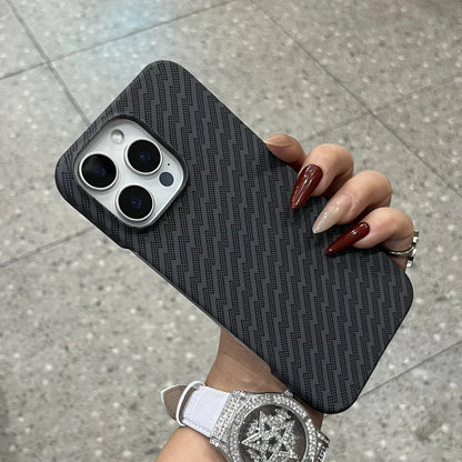Frosted Carbon Fiber iPhone Case – Ultra-Thin Hard PC Cover