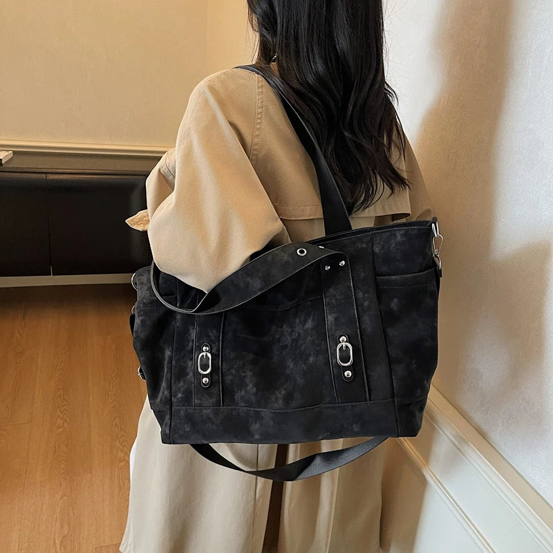 High-capacity Design PU Leather Crossbody Bags