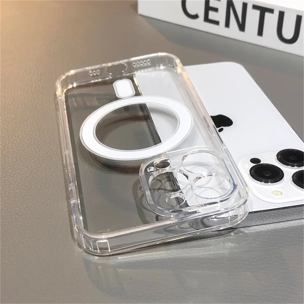 Soft Silicone MagSafe Case for iPhone 11–17 Series