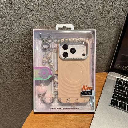 Ripple iPhone Case with Pearl Bracelet – Gift Box Set
