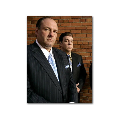 The Sopranos Canvas Print – Classic TV Series Wall Art