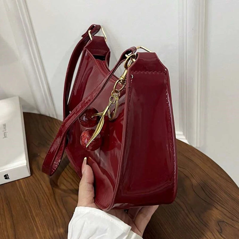 Vintage Retro Shoulder Bag for Women PU Leather