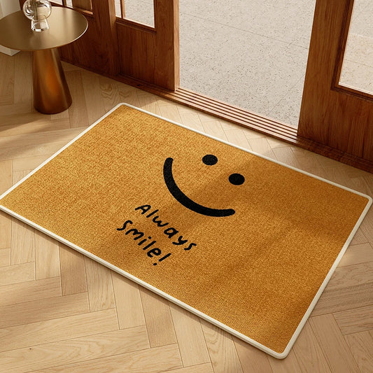 Welcome Door Mat – Absorbent Non-Slip Entry Rug for Indoor & Outdoor