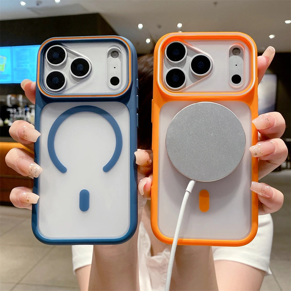 MagSafe Matte Clear iPhone Case – iPhone 17 16 15 14 13 12 11 Series