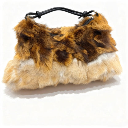Fluffy Fur Shoulder Bag for Women – Luxury Handbag & Purse