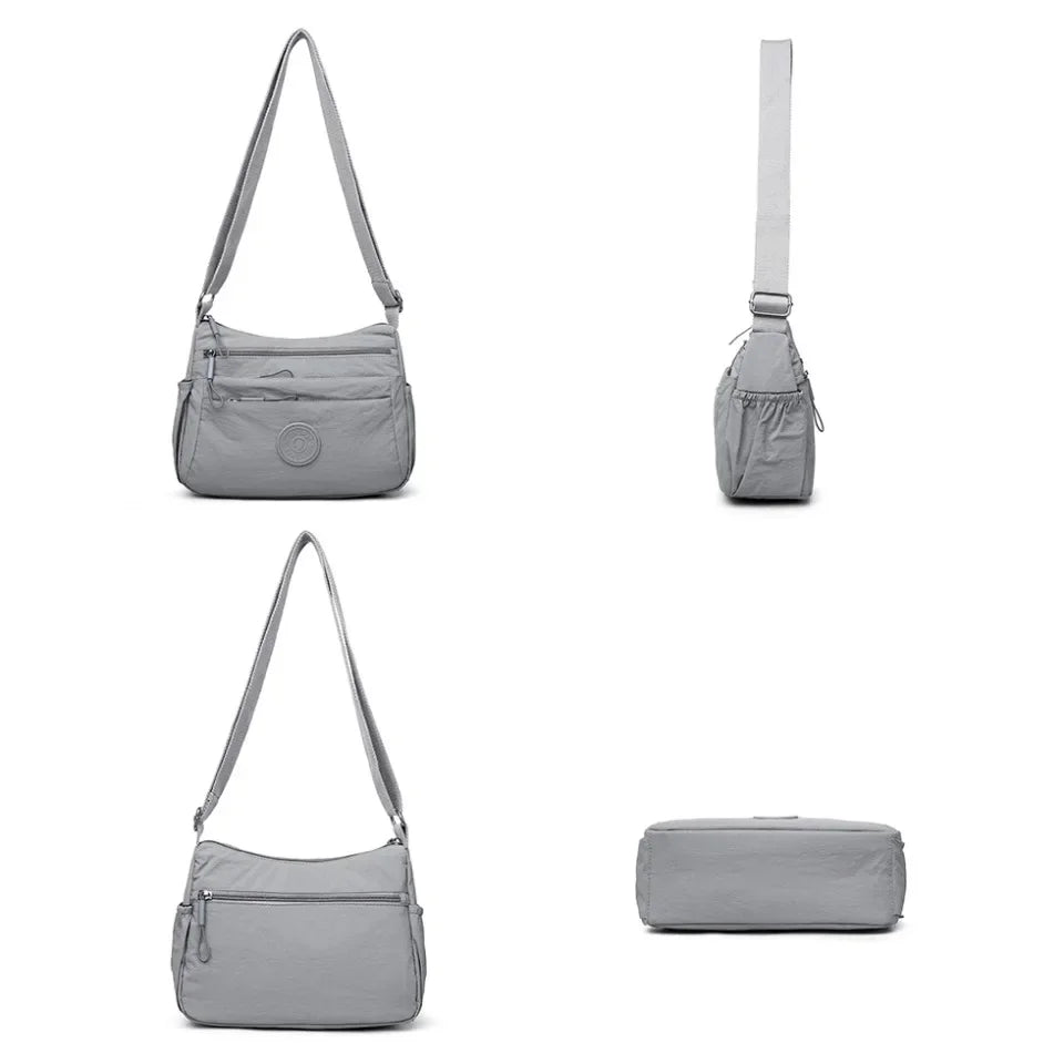 Multi-layer Casual Light Weight Shoulder Crossbody Bags