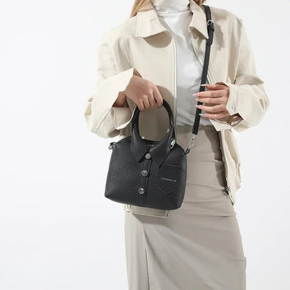 PU Square Compact Shoulder and Crossbody Bags
