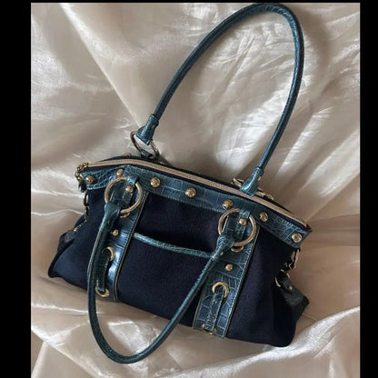 Vintage Large Capacity Shoulder Handbag – Casual Underarm Bag